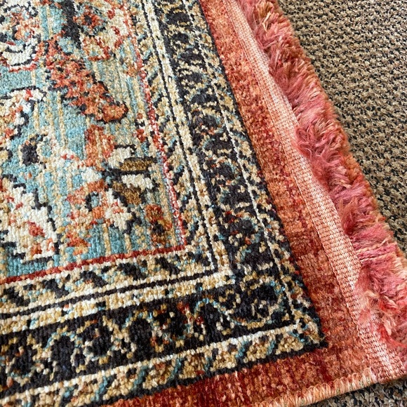 Threshold floral woven accent runner - Picture 3 of 3